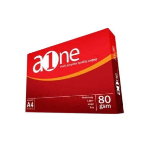AOne A4 80gsm high-quality photocopy paper for inkjet and laser printers