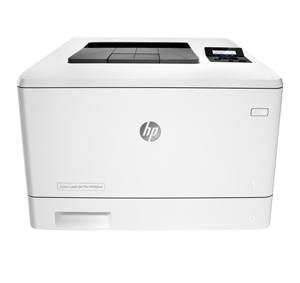HP LaserJet Pro M452nw wireless color laser printer for office use