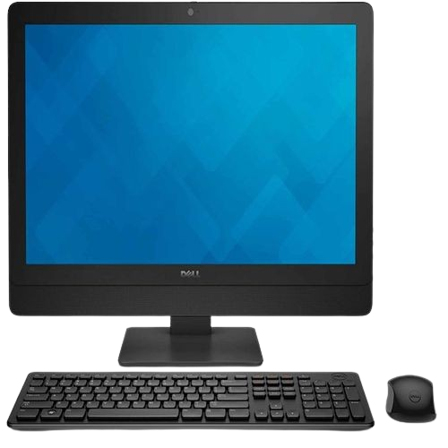HP All-in-One desktop with Intel Core i5, 4GB RAM, 500GB HDD and Windows 10 Pro
