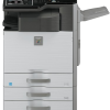 Sharp MX-3114N compact A3 colour multifunction printer with touchscreen display