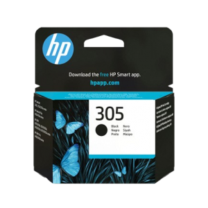 HP 305 Black Original Ink Cartridge compatible with HP DeskJet and ENVY printers