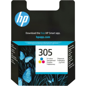HP 305 Tri-color Original Ink Cartridge for DeskJet printers