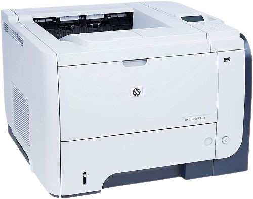 HP LaserJet 3015 All-in-One Printer – Compact Power for Reliable Office Performance HP LaserJet 3015 All-in-One Printer on a desk with documents beside it