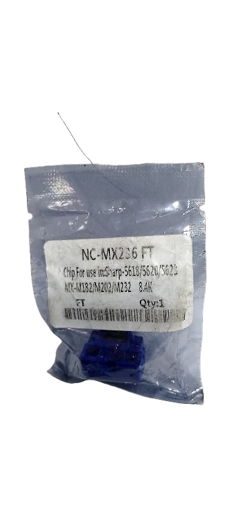 NC-MX236FT Printer Chip – Reliable Performance, Smart Compatibility. NC-MX236FT printer chip compatible with Sharp MX-M182, M202, M232 series