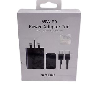 Samsung 45W USB-C Power Adapter with 5A cable for fast, intelligent charging of phones, tablets, and laptops