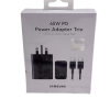 Samsung 65WPD Power Adapter Trio with dual USB-C ports and one USB-A port