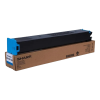 Original Sharp MX-61GTCB Cyan Toner Cartridge for high-quality blue printing