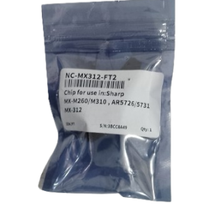 NC-MX312-FT2 replacement chip compatible with Sharp MX-M260, MX-M310, AR5726, AR5731 series