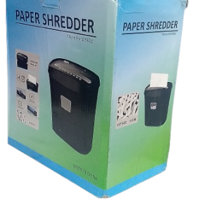 More Hard 640ci Paper Shredder – 8 Sheets, CD/DVD Slot, 5x38mm Cross-Cut, Lifting Head