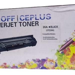 C.F OFFICE PLUS CF226A 26A Black Toner Cartridge for HP LaserJet M402 and M426 Series