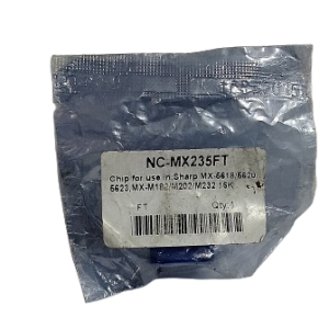NC-MX235FT Chip – Toner reset chip for Sharp MX-5618, 5620, 5523, M182, M202, M232