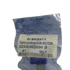 EC-MX36AT Yellow Toner Chip – 10K Page Yield for Sharp Colour Printers