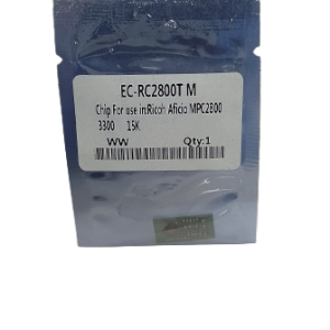 EC-RC2800T Magenta Toner Chip – Ricoh Aficio MP C2800/C3300 Replacement Chip for 15k Yield