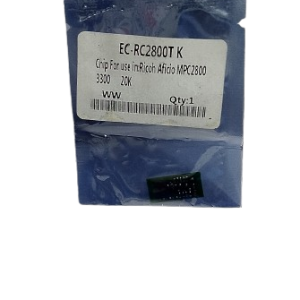 EC-RC2800T Black Toner Chip – 20K Page Yield for Ricoh Aficio MPC2800/MPC3300