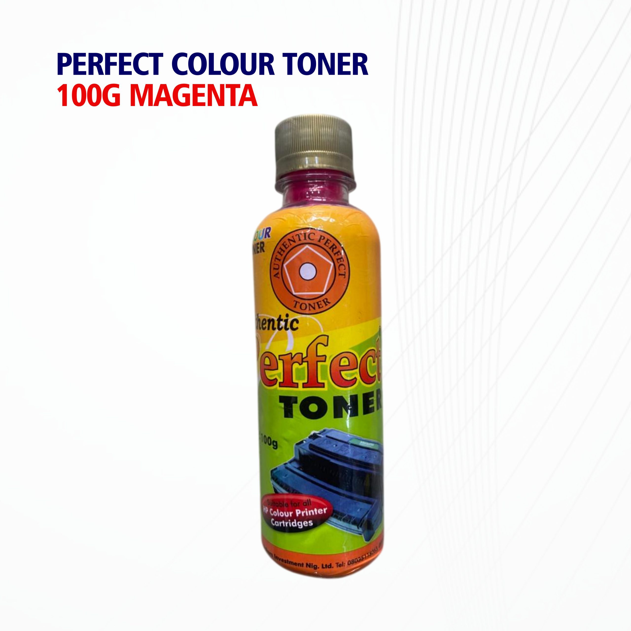PERFECT COLOUR TONER 100G MAGENTA